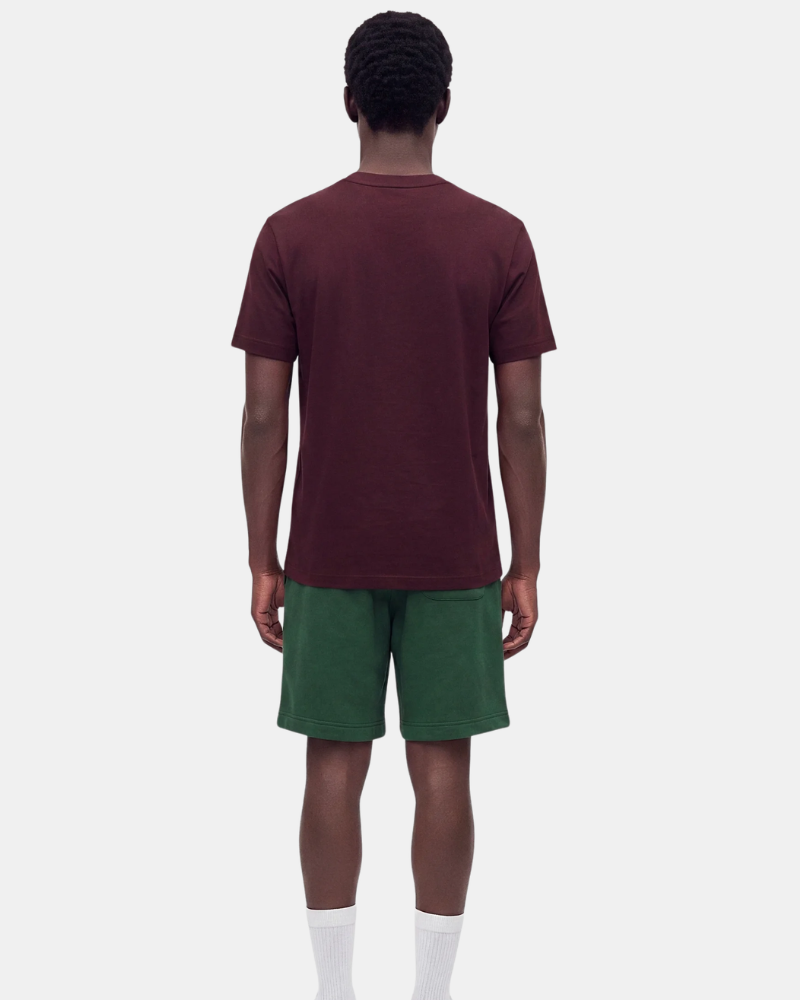T-shirts de manga curta para homem LACOSTE vermelho TH0753