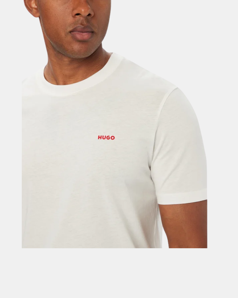 Camisetas de manga curta para homem HUGO Nude 50466158 DERO222
