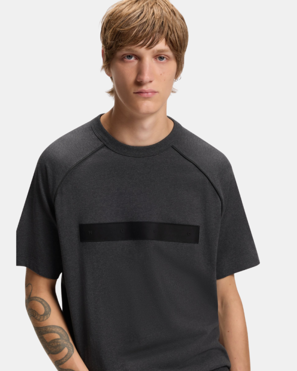 Camisetas Manga curta Homem HUGO Cinzento 50563112 DALIK