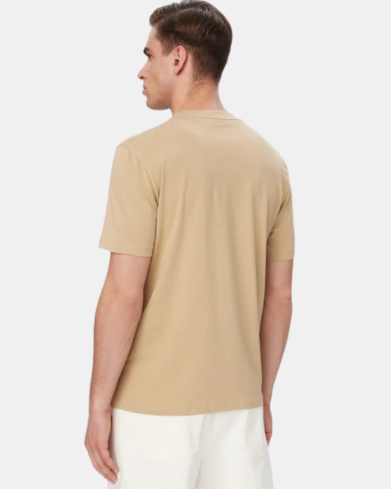 Camisetas de manga curta para homem HUGO bege 50466158 DERO222