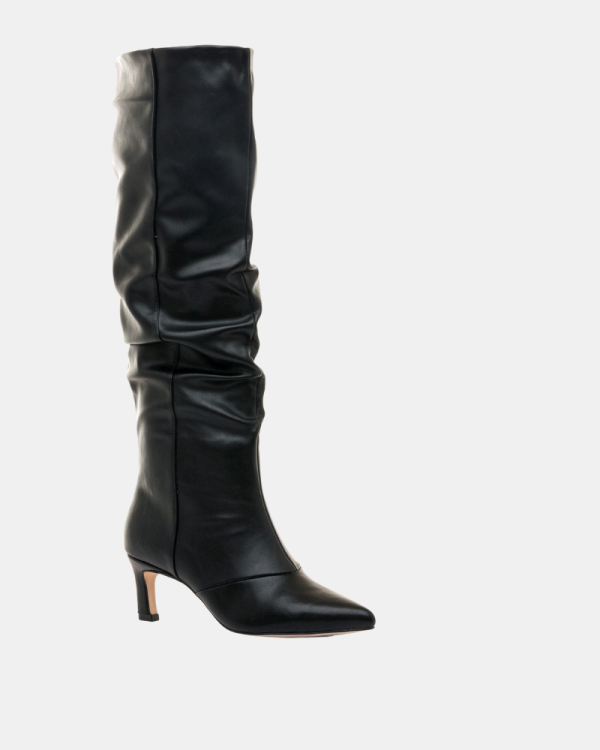 Botas altas para mulher MUSTANG pretas 56247