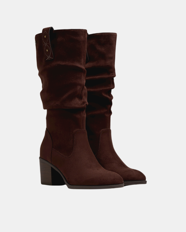 Botas Altas Mulher MUSTANG Castanho 56250