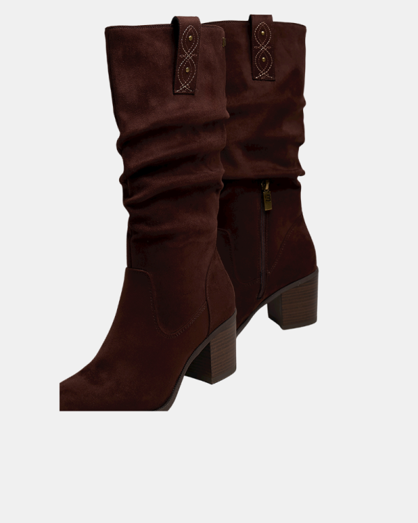 Botas Altas Mulher MUSTANG Castanho 56250