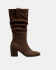 Botas Altas Mulher MUSTANG Taupe 56250