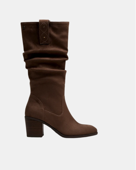 Botas Altas Mulher MUSTANG Taupe 56250