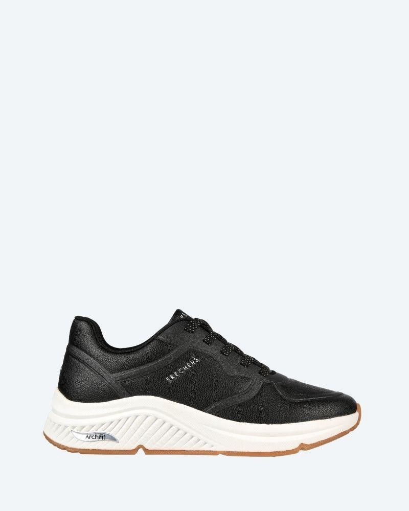 SKECHERS 155570 ARCH FIT SMILES MILE MAKERS Sapatilhas Baixas Mulher Preto