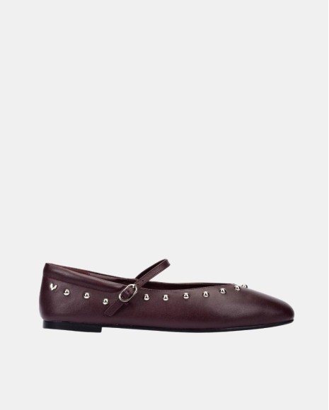 Zapatos Bailarinas Mujer MARTINELLI Burdeos LARIANA 1750 B465PY