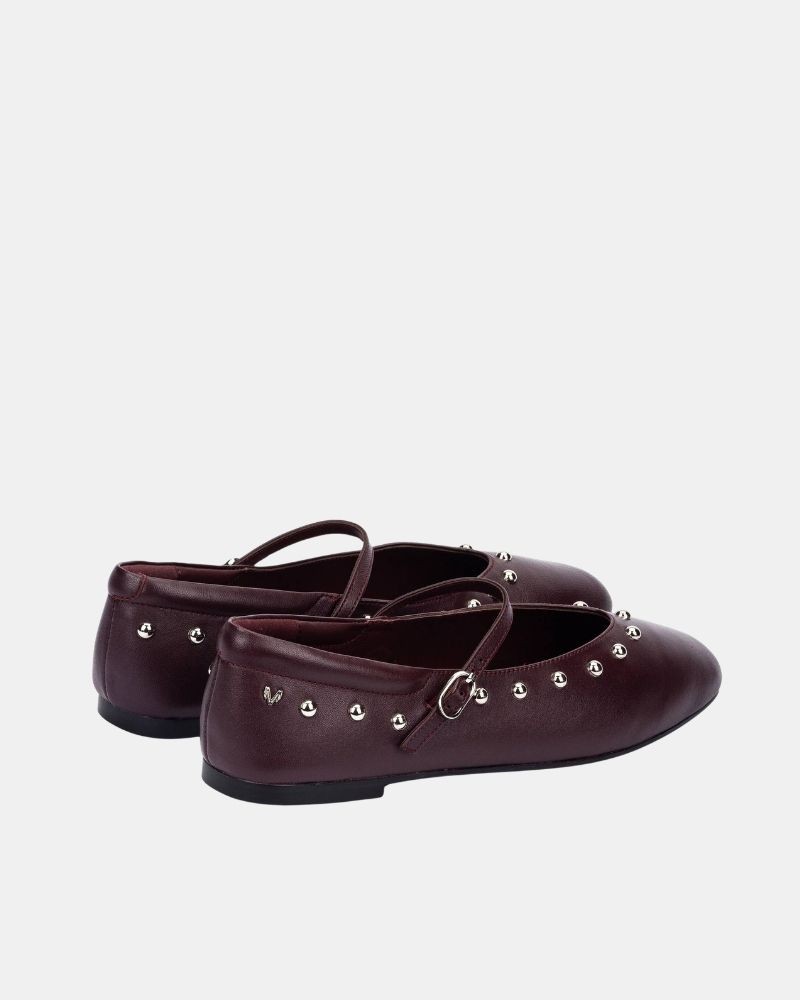 Zapatos Bailarinas Mujer MARTINELLI Burdeos LARIANA 1750 B465PY
