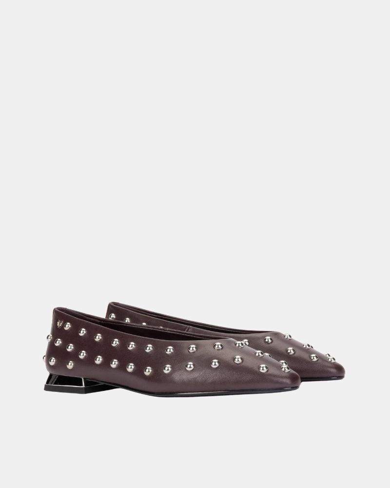 Zapatos Bailarinas Mujer MARTINELLI Burdeos VESCIA S009 B479PY