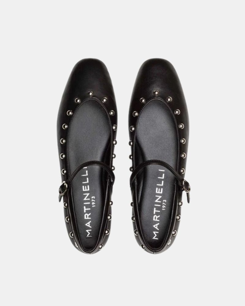 Sapatos Bailarinas Mulher MARTINELLI Preto LARIANA 1750 B465PY