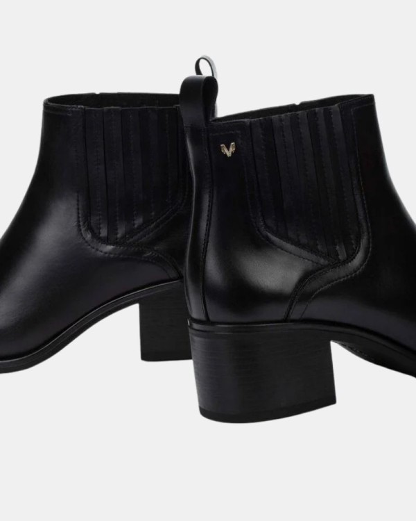 Botins Baixos Mulher MARTINELLI Preto ZINNIA 1603 A922K