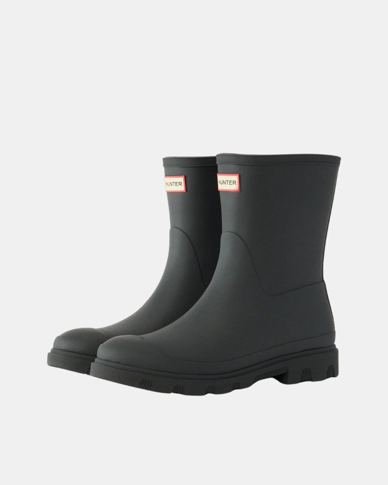 Botas Mujer Hunter Negro HFRU0002251 DOWNPOUR SHORT