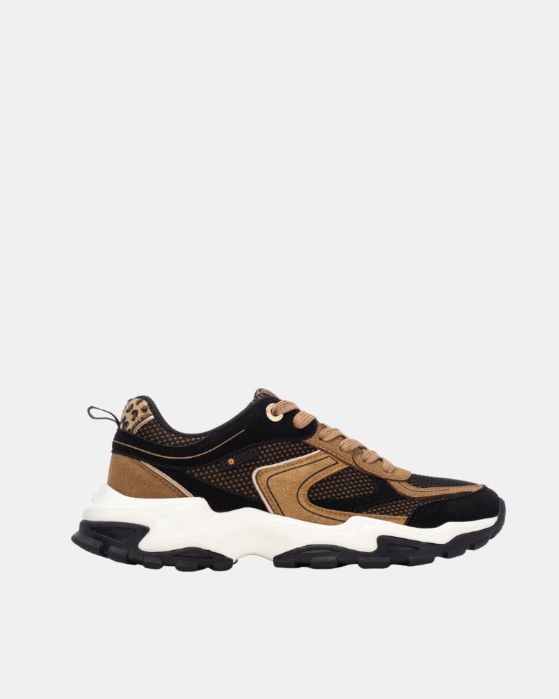 Zapatillas Bajas Mujer REFRESH Marrón 176212