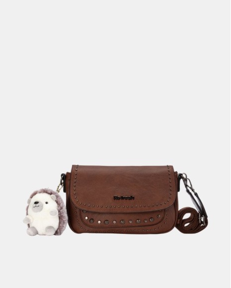 Bolsas tiracolo Mulher REFRESH Castanho 183439