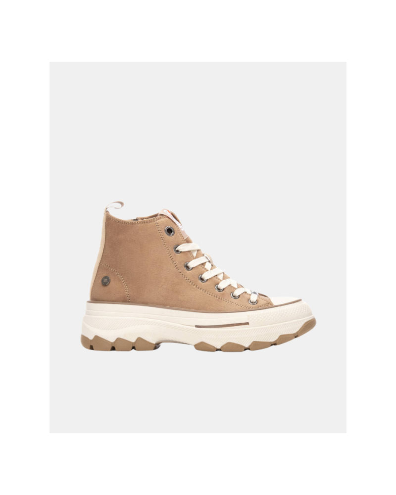 Zapatillas Altas Mujer REFRESH Taupe 173078