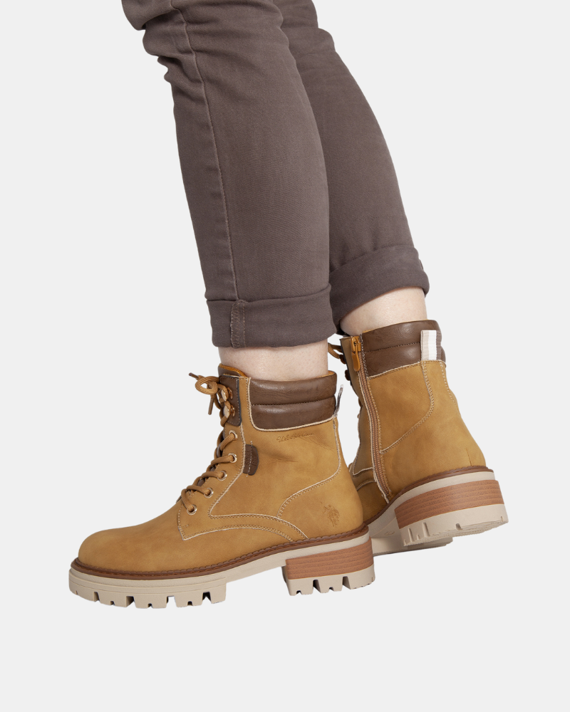Botas Mujer US Polo Marrón ANITA001W GUY1
