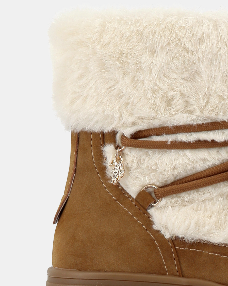 Botas Mulher US Polo Castanhas SHONA005W GHF1