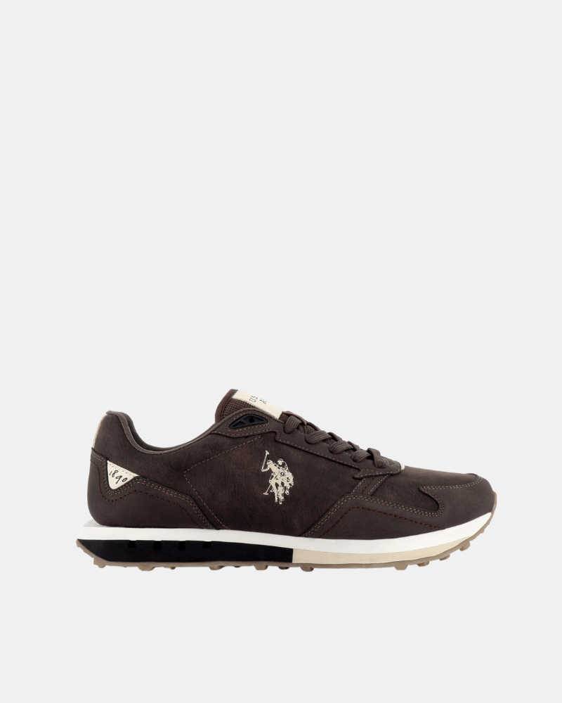 Zapatillas Hombre US Polo Marrón APRIL001 GUT1