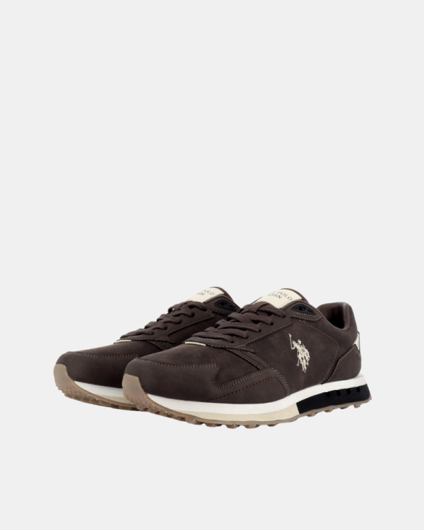 Zapatillas Hombre US Polo Marrón APRIL001 GUT1