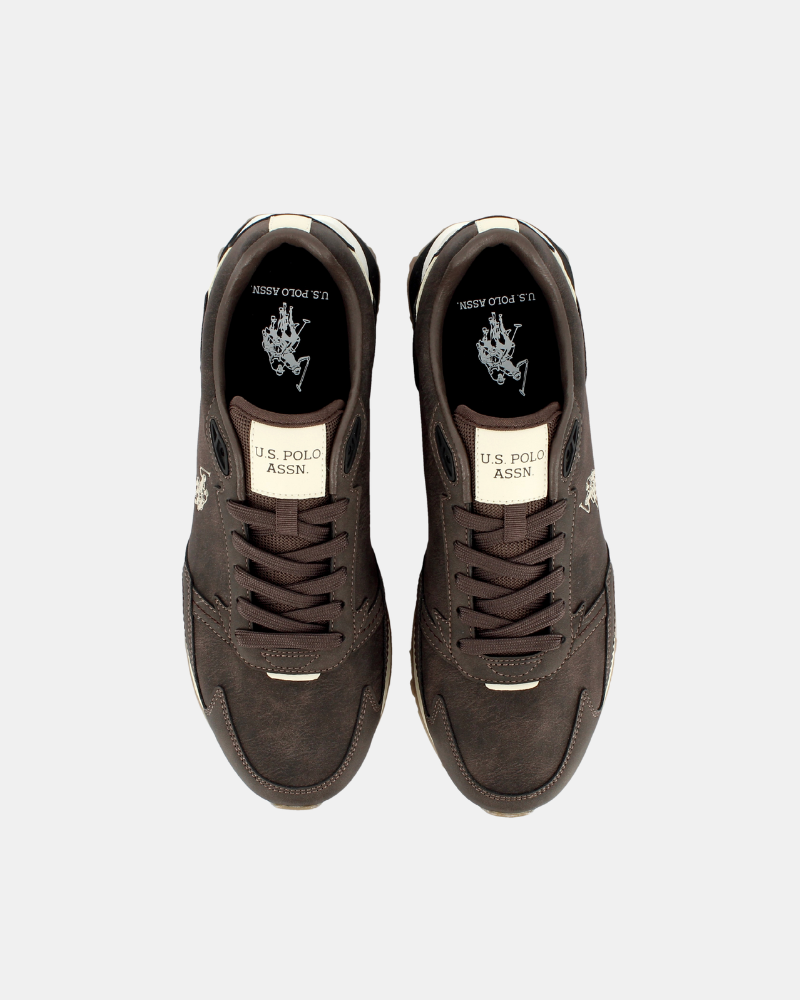 Zapatillas Hombre US Polo Marrón APRIL001 GUT1
