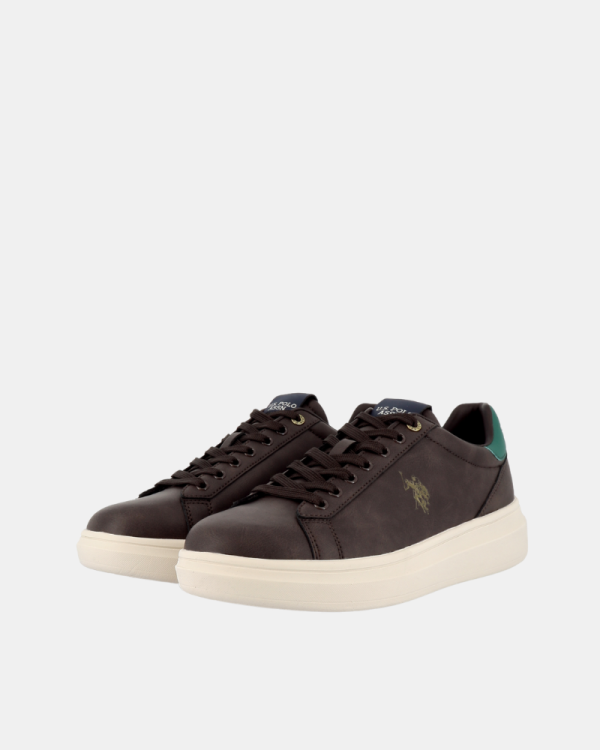 Zapatillas Hombre US Polo Marrón CODY010M GY4