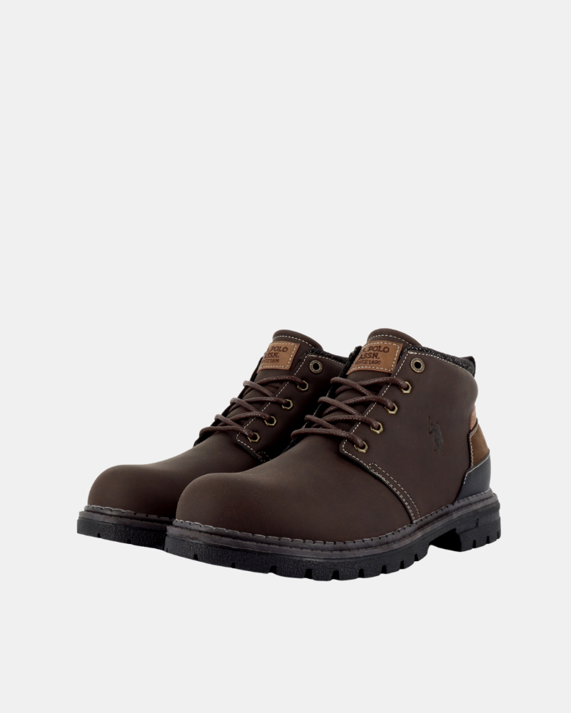Botas Hombre US Polo Marrón OHIO005M GUT1