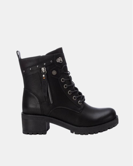 Botines Bajos Mujer REFRESH Negro 172241