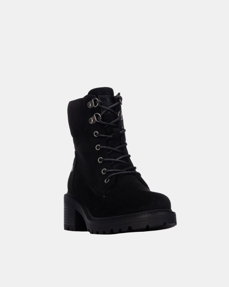 Botines Bajos Mujer REFRESH Negro 176245