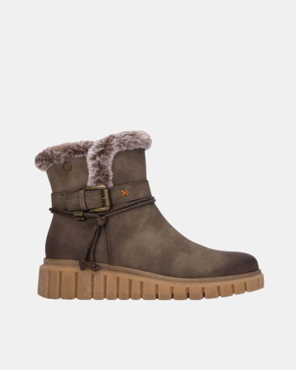 Botines Mujer REFRESH Taupe 176214