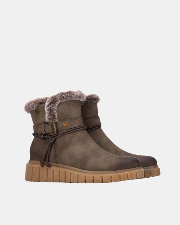 Botines Mujer REFRESH Taupe 176214