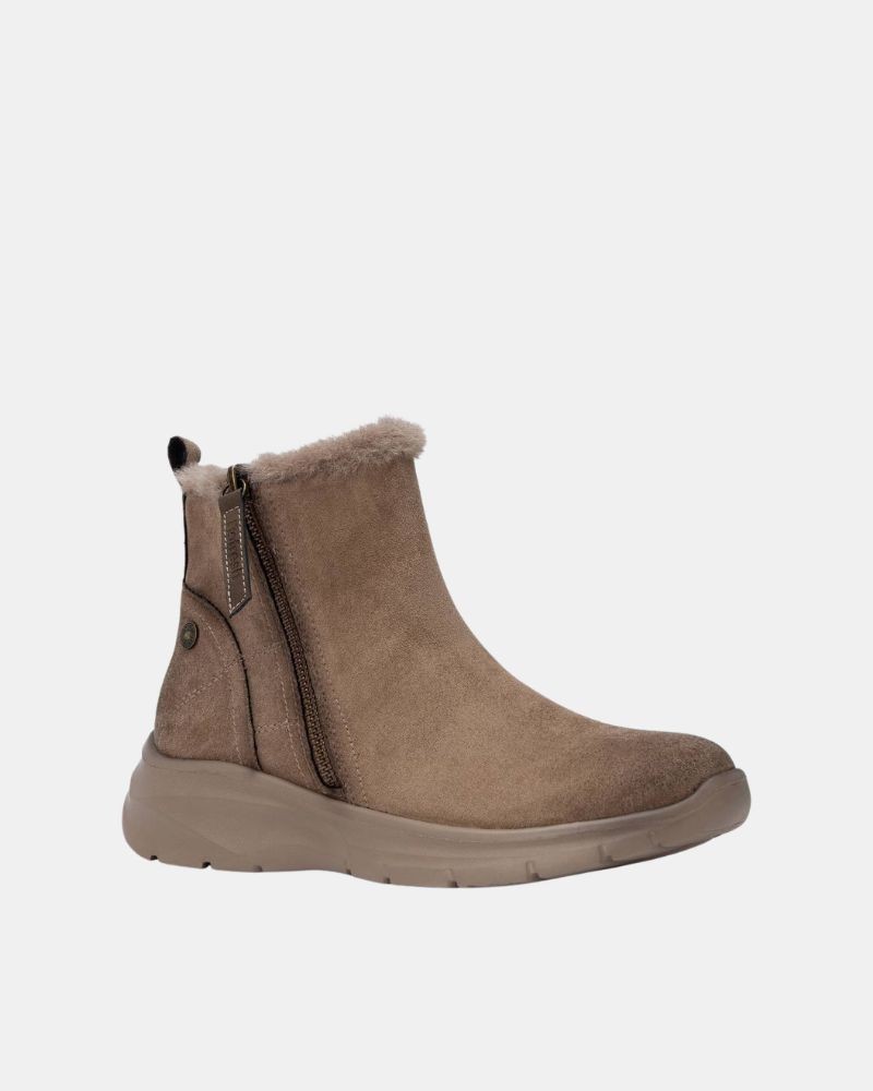 Botines Bajos Mujer REFRESH Taupe 176271