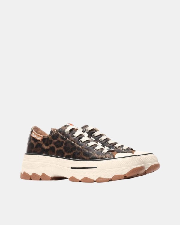 Sapatilhas Baixas de Mulher REFRESH Estampado Animal 173079