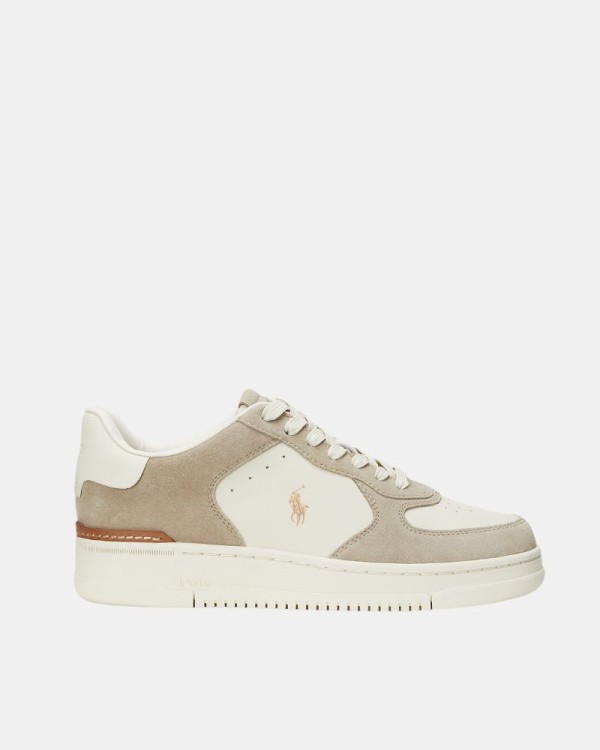 Zapatillas Bajas Hombre POLO RALPH LAUREN Blanco Beige 809945251 MASTR CT BRO