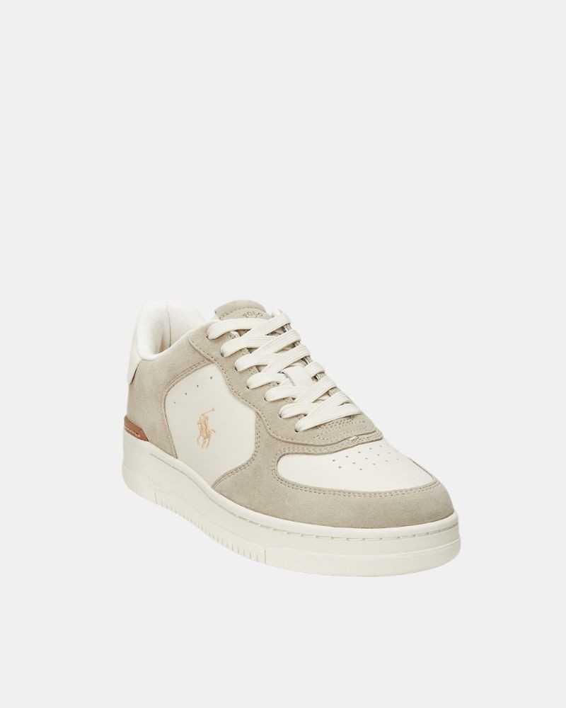 Zapatillas Bajas Hombre POLO RALPH LAUREN Blanco Beige 809945251 MASTR CT BRO