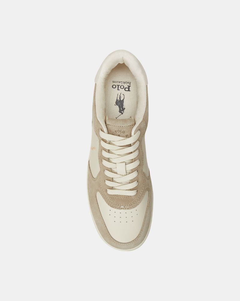 Zapatillas Bajas Hombre POLO RALPH LAUREN Blanco Beige 809945251 MASTR CT BRO