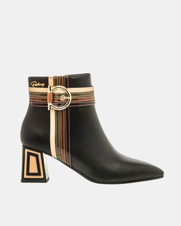 Botines Bajos Mujer RockAway Negro 84726