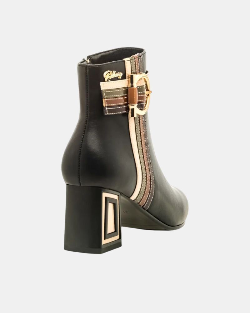 Botines Bajos Mujer RockAway Negro 84726