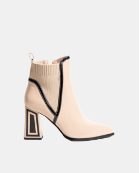 Botines Bajos Mujer RockAway Beige 84713