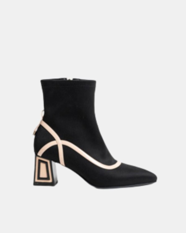 Botines Bajos Mujer RockAway Negro 84728