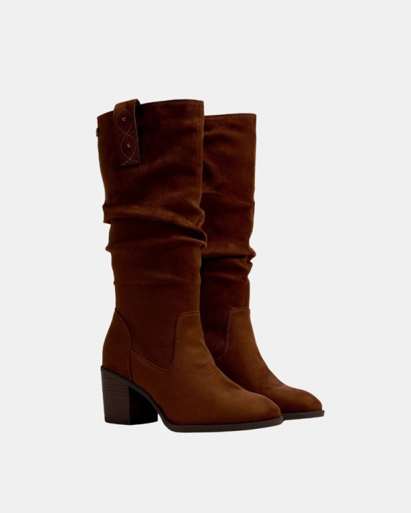 Botas Altas Mujer MUSTANG Marrón 56250