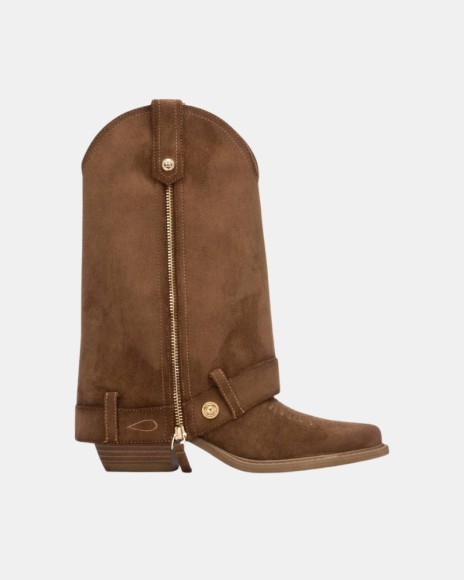 Botas Altas Cowboy Mujer XTI Taupe 146098