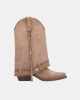 Botas Altas Cowboy Mulher XTI Bege 146098