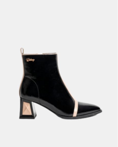 Botines Bajos Mujer RockAway Negro 84658