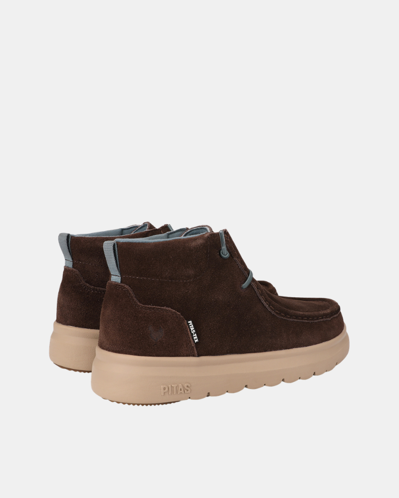 Botines Bajos Mujer Walkin Pitas Marrón PARIS