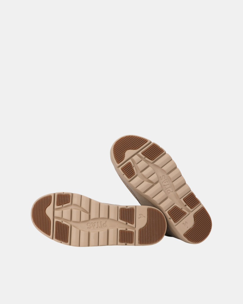 Botines Bajos Mujer Walkin Pitas Beige PARIS