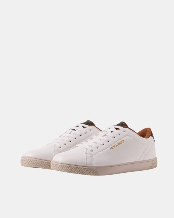 Zapatillas Bajas Hombre JACK AND JONES Blanco 12203642 WBOSLEY