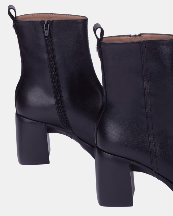 Botines Bajos Mujer Wonders Negro L 1601