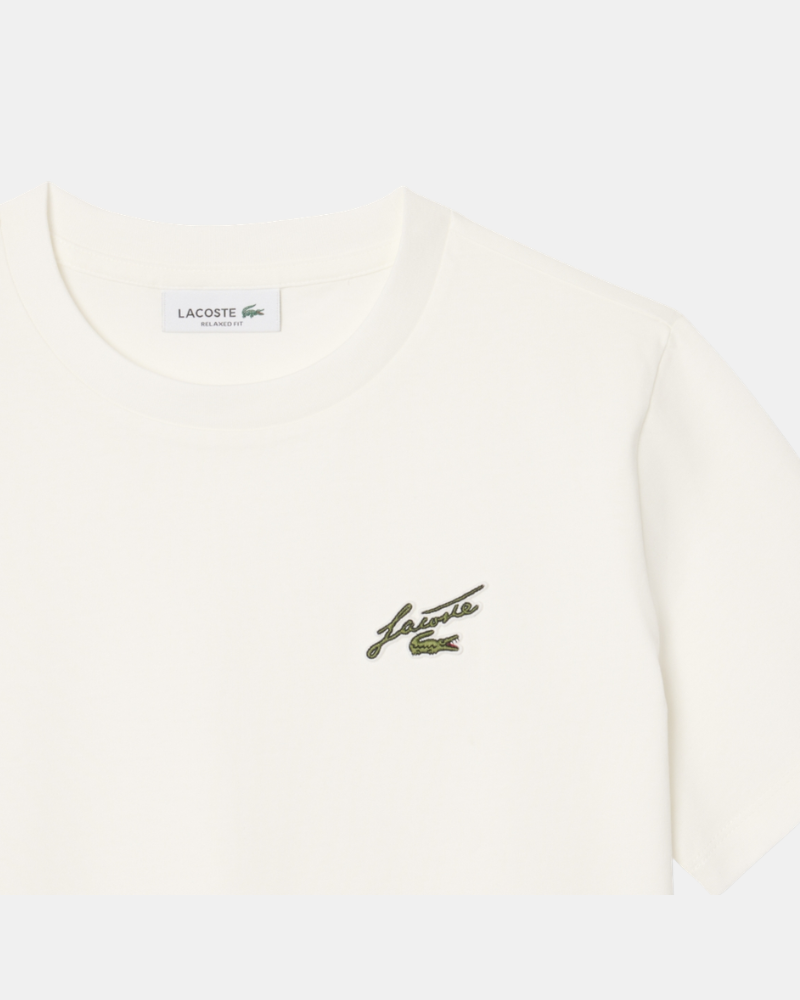 Camisetas Manga curta Mulher LACOSTE Bege TF0224