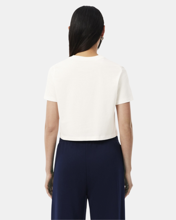 Camisetas Manga curta Mulher LACOSTE Bege TF0224
