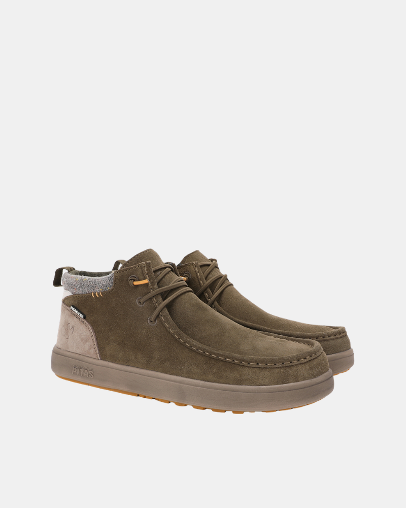 Botines Bajos Hombre Walkin Pitas Verde BAIKAL